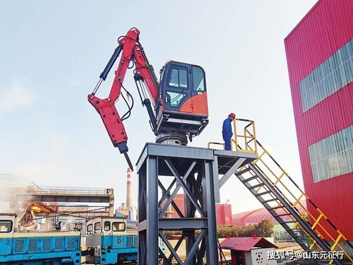 yzh固定式液壓破碎機械臂助力江蘇長強鋼鐵廠破碎千度高溫的大塊鋼包鋼渣