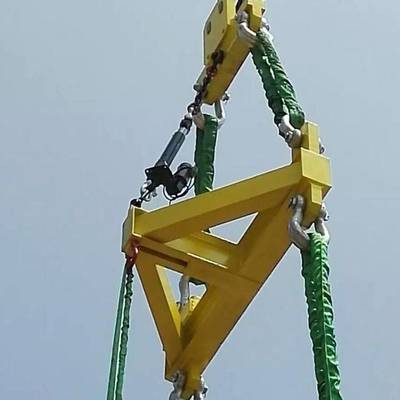 神州SW244鋼梁吊具 橫梁 起重平衡梁 可調節吊梁 扁擔粱