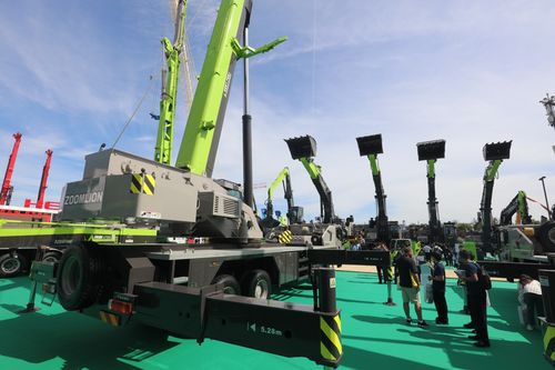 中聯重科19款產品亮相北京國際工程機械展