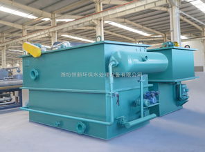 供應100噸每天的溶氣氣浮機裝置