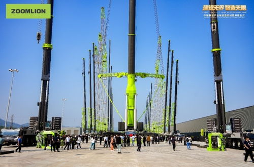 每18分鐘下線一臺起重機 中聯智慧產業城四大主機園區建成投產