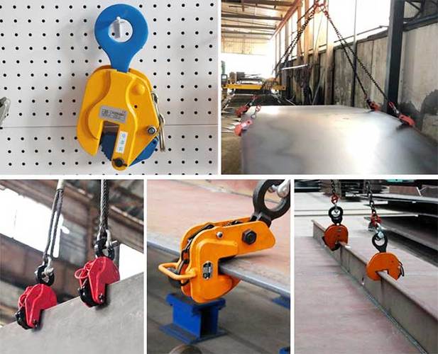 豎吊平吊1t2t3t5t鋼板起重吊鉗_河北悍象起重機械