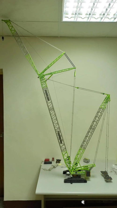久違的拆包記錄,解密 1 50 中聯重科 zcc9800w 履帶式起重機模型
