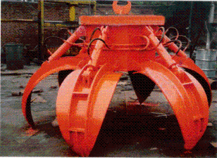 爐料手抓鋼機圖片,爐料手抓鋼機高清圖片 北京華榮岳興順起重吊索具有限責任公司,