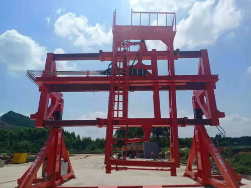 液壓式集裝箱翻轉機 翻重工廠家定制加工與重機吊具應用